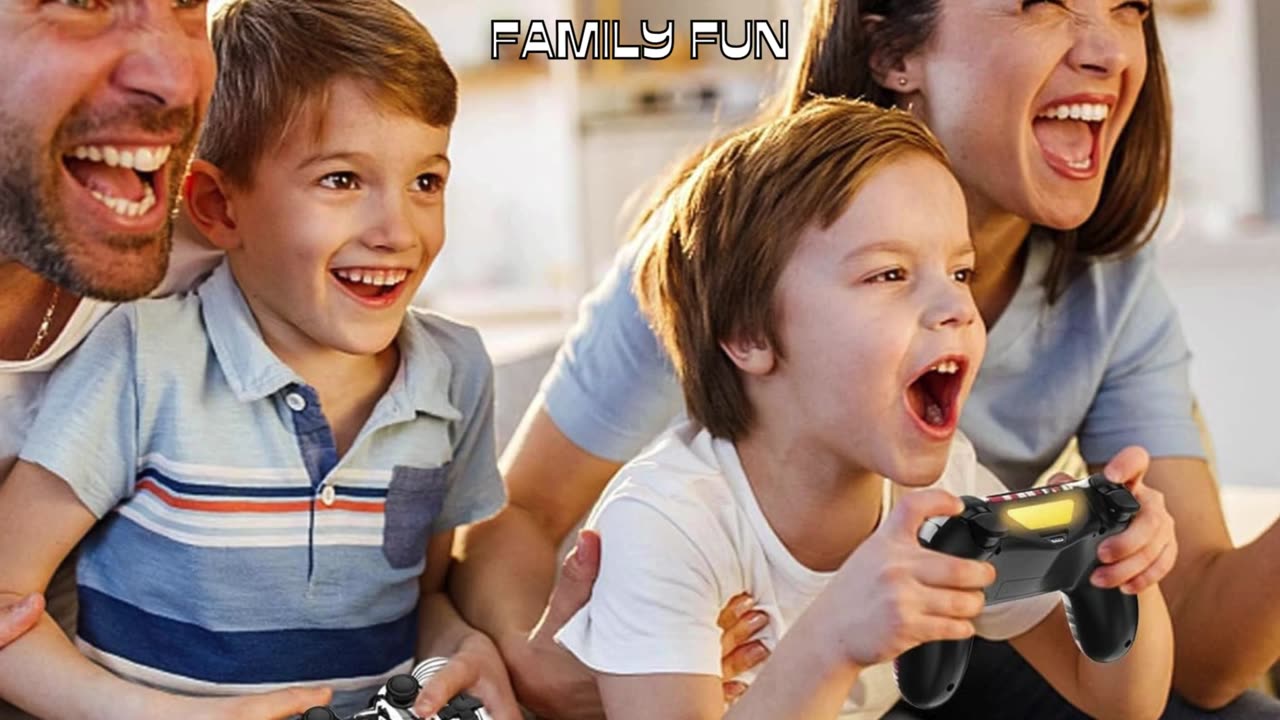 Ultimate Gam Rombo Wireless Controller – Dual Vibration, PS-4/Pro/Slim/PC Compatibility! #controller