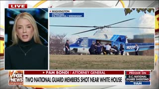 Pam Bondi Says DC Terrorist Will Get the Death Penalty if the Two Troops Don’t Survive