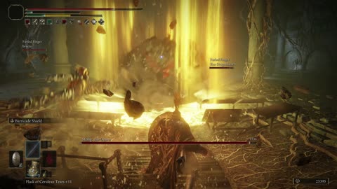 Elden Ring NG+1 | Mohg, the Omen boss fight co-op w/2 summoned cooperators #eldenring #gaming