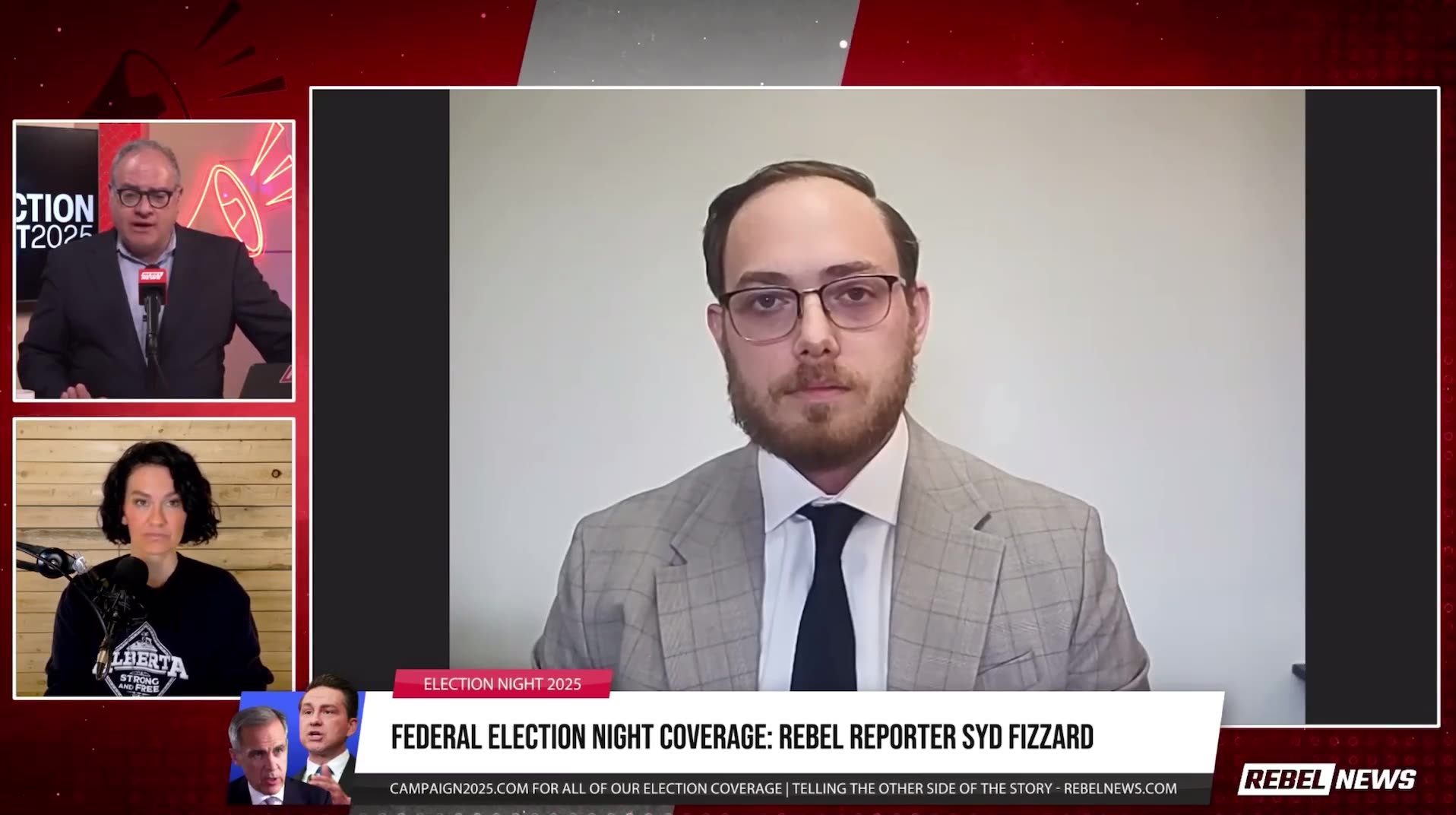 WATCH: Syd Fizzard joins Ezra Levant and Sheila Gunn Reid for Rebel News election night coverage