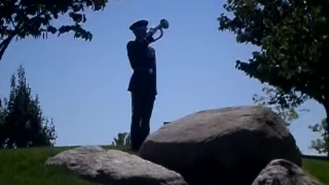 Firing off some rounds in honor of my grandfather, who was a veteran!