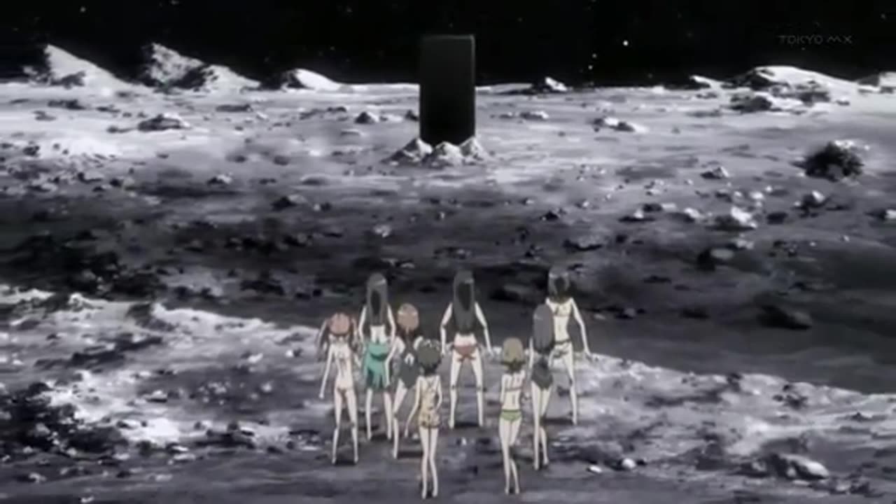 To aru Kagaku no Railgun - 2001: A Space Odyssey scene