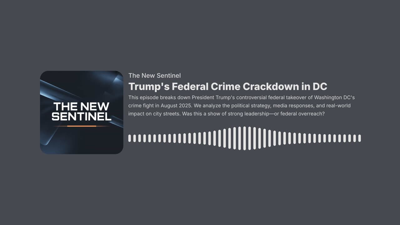 Trump's Federal Crime Crackdown in DC