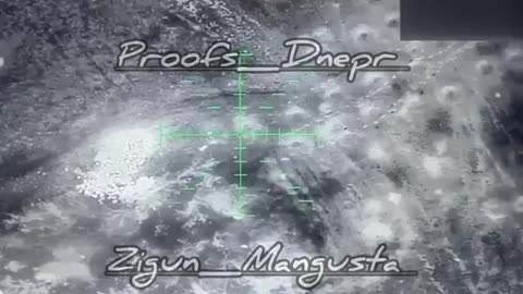 Heavy Bomber Drones Dropping Artillery Shells Onto Russian Positions