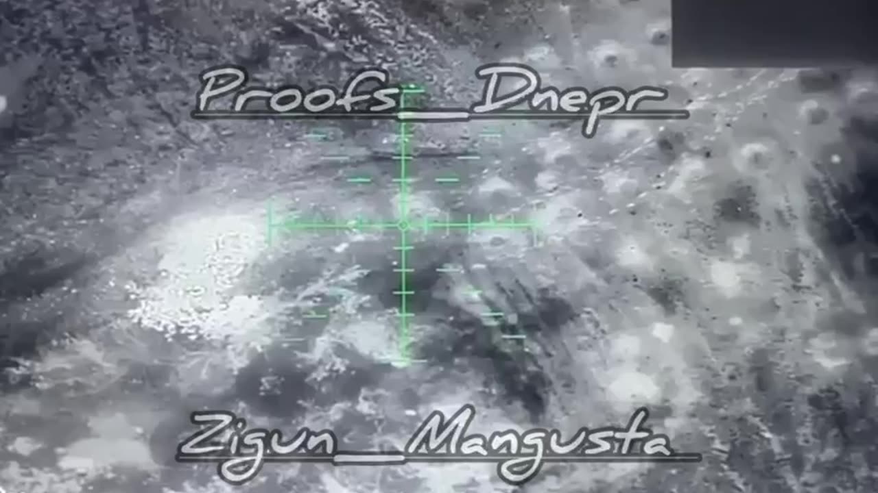 Heavy Bomber Drones Dropping Artillery Shells Onto Russian Positions
