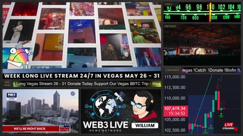 4 Days Left Vegas LIVE 2025 🚨 BTC ATH $111K+ Web3 IRL