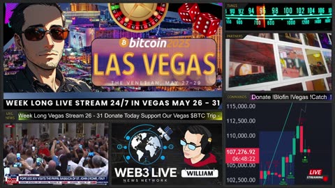 4 Days Left Vegas LIVE 2025 🚨 BTC ATH $111K+ Web3 IRL