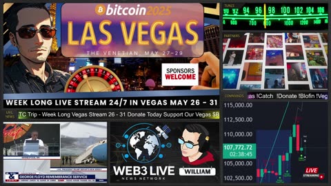 4 Days Left Vegas LIVE 2025 🚨 BTC ATH $111K+ Web3 IRL