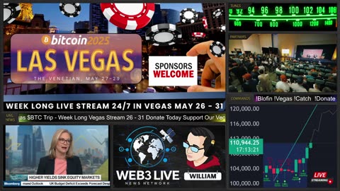 4 Days Left Vegas LIVE 2025 🚨 BTC ATH $111K+ Web3 IRL