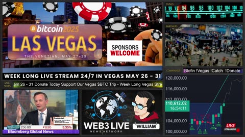 4 Days Left Vegas LIVE 2025 🚨 BTC ATH $111K+ Web3 IRL
