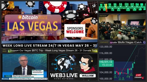 4 Days Left Vegas LIVE 2025 🚨 BTC ATH $111K+ Web3 IRL