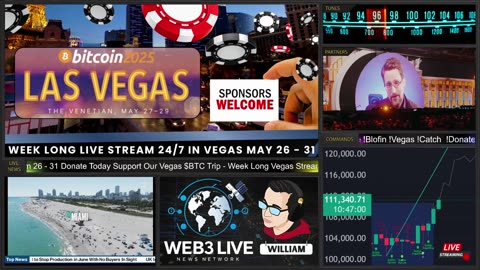 4 Days Left Vegas LIVE 2025 🚨 BTC ATH $111K+ Web3 IRL