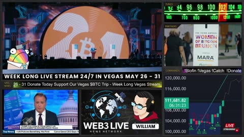 4 Days Left Vegas LIVE 2025 🚨 BTC ATH $111K+ Web3 IRL
