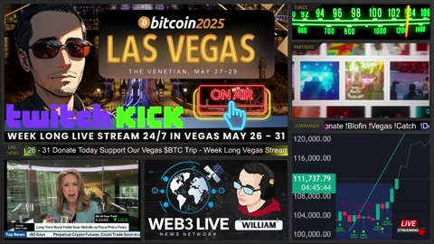 4 Days Left Vegas LIVE 2025 🚨 BTC ATH $111K+ Web3 IRL