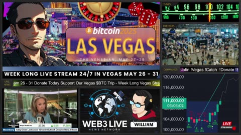 4 Days Left Vegas LIVE 2025 🚨 BTC ATH $111K+ Web3 IRL