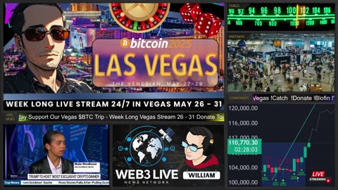 4 Days Left Vegas LIVE 2025 🚨 BTC ATH $111K+ Web3 IRL