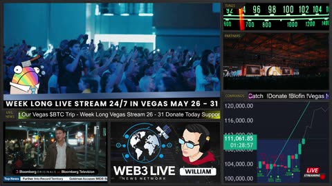 4 Days Left Vegas LIVE 2025 🚨 BTC ATH $111K+ Web3 IRL