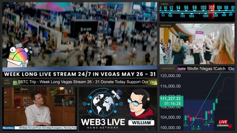 4 Days Left Vegas LIVE 2025 🚨 BTC ATH $111K+ Web3 IRL