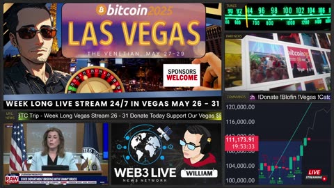 4 Days Left Vegas LIVE 2025 🚨 BTC ATH $111K+ Web3 IRL