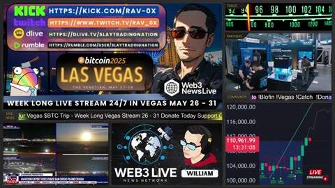 4 Days Left Vegas LIVE 2025 🚨 BTC ATH $111K+ Web3 IRL