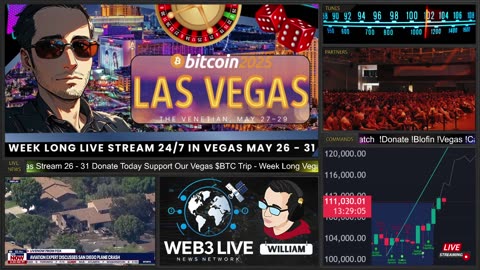 4 Days Left Vegas LIVE 2025 🚨 BTC ATH $111K+ Web3 IRL