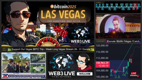 4 Days Left Vegas LIVE 2025 🚨 BTC ATH $111K+ Web3 IRL