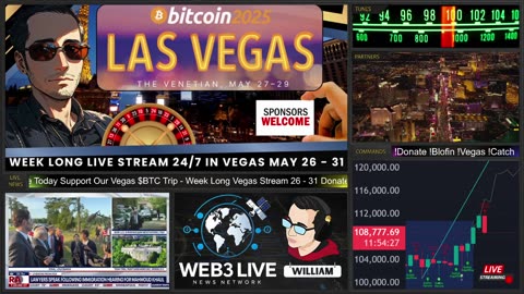 4 Days Left Vegas LIVE 2025 🚨 BTC ATH $111K+ Web3 IRL