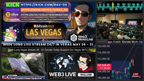 4 Days Left Vegas LIVE 2025 🚨 BTC ATH $111K+ Web3 IRL