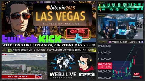 4 Days Left Vegas LIVE 2025 🚨 BTC ATH $111K+ Web3 IRL
