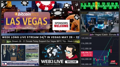 4 Days Left Vegas LIVE 2025 🚨 BTC ATH $111K+ Web3 IRL