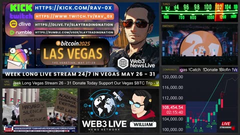 4 Days Left Vegas LIVE 2025 🚨 BTC ATH $111K+ Web3 IRL