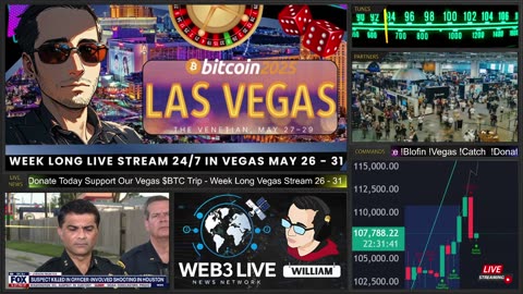 4 Days Left Vegas LIVE 2025 🚨 BTC ATH $111K+ Web3 IRL
