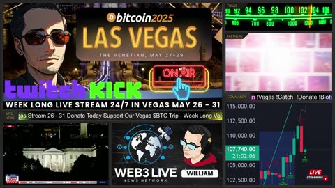 4 Days Left Vegas LIVE 2025 🚨 BTC ATH $111K+ Web3 IRL
