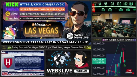 4 Days Left Vegas LIVE 2025 🚨 BTC ATH $111K+ Web3 IRL