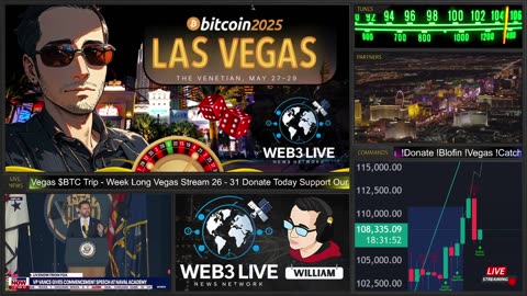 4 Days Left Vegas LIVE 2025 🚨 BTC ATH $111K+ Web3 IRL