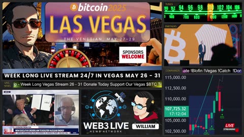 4 Days Left Vegas LIVE 2025 🚨 BTC ATH $111K+ Web3 IRL