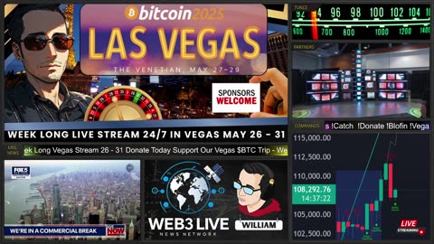 4 Days Left Vegas LIVE 2025 🚨 BTC ATH $111K+ Web3 IRL