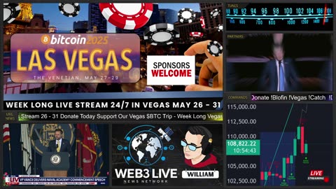 4 Days Left Vegas LIVE 2025 🚨 BTC ATH $111K+ Web3 IRL