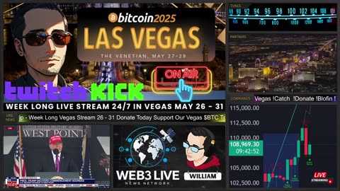 4 Days Left Vegas LIVE 2025 🚨 BTC ATH $111K+ Web3 IRL