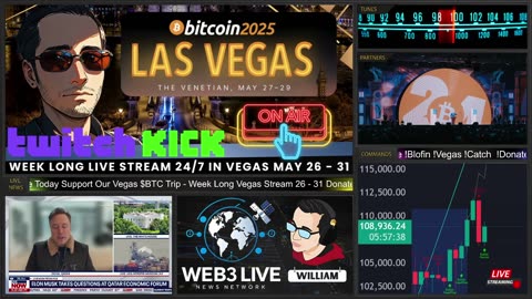 4 Days Left Vegas LIVE 2025 🚨 BTC ATH $111K+ Web3 IRL