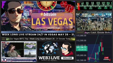 4 Days Left Vegas LIVE 2025 🚨 BTC ATH $111K+ Web3 IRL