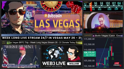 4 Days Left Vegas LIVE 2025 🚨 BTC ATH $111K+ Web3 IRL