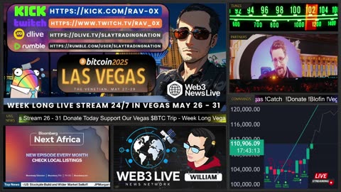4 Days Left Vegas LIVE 2025 🚨 BTC ATH $111K+ Web3 IRL