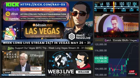 4 Days Left Vegas LIVE 2025 🚨 BTC ATH $111K+ Web3 IRL