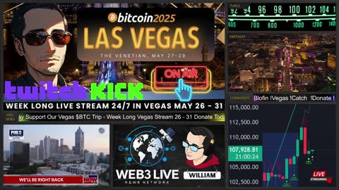 4 Days Left Vegas LIVE 2025 🚨 BTC ATH $111K+ Web3 IRL