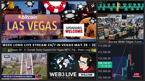 4 Days Left Vegas LIVE 2025 🚨 BTC ATH $111K+ Web3 IRL