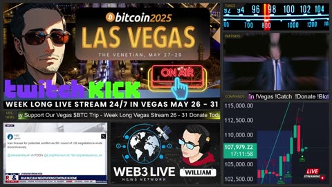 4 Days Left Vegas LIVE 2025 🚨 BTC ATH $111K+ Web3 IRL