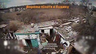🦅💥 Minus the calculation of the occupiers' UAVs: footage of the hit from the Kharkiv region!