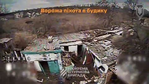 🦅💥 Minus the calculation of the occupiers' UAVs: footage of the hit from the Kharkiv region!