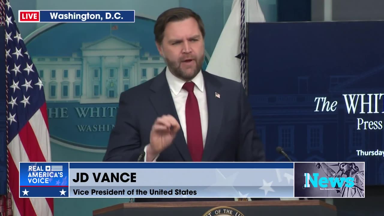VP JD VANCE NOT MESSING AROUND: DROPS HAMMER ON MEDIA